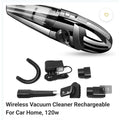 Wireless rechargable vacuum cleaner