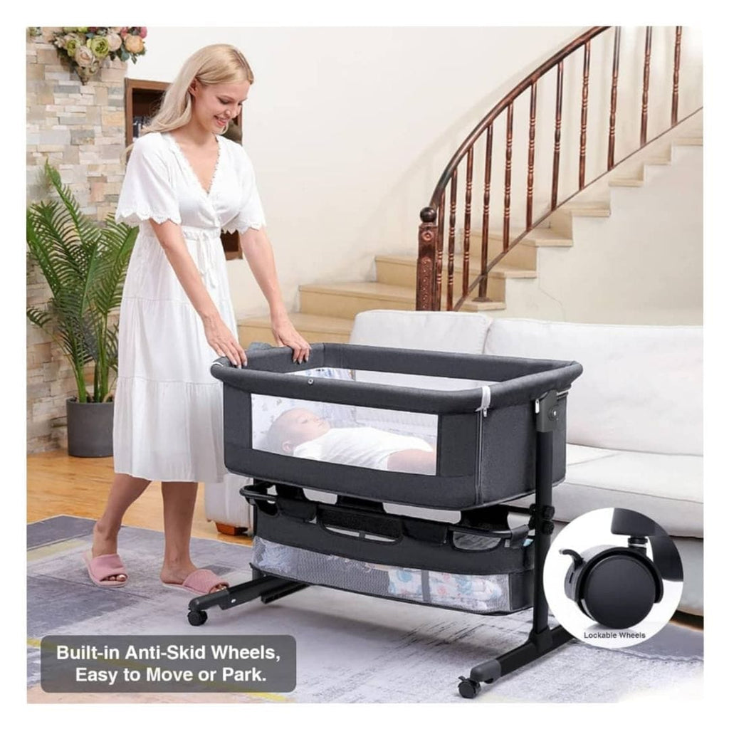 Adjustable Baby cradle with net