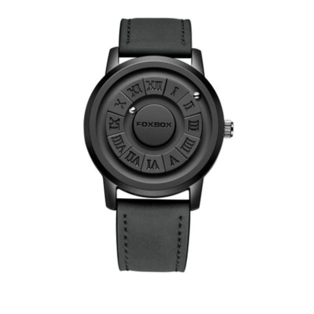 Fox Box Magnetic Ball Rotating Quartz Watch Waterproof Men’s Fashion Watch