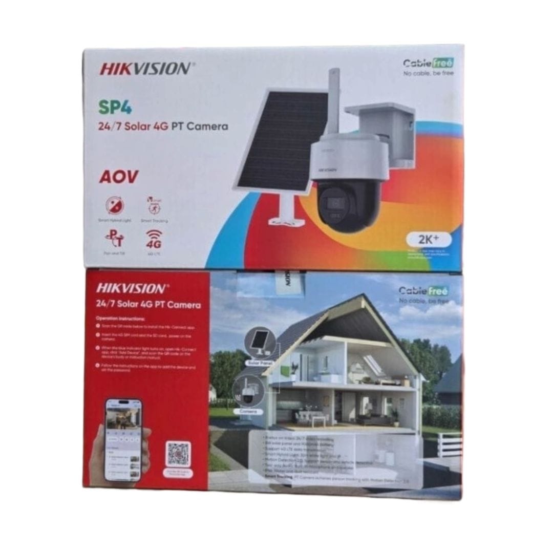 Hik Vision Sp4 - 4G wireless solar camera