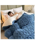 Honey G - Turkish Coral duvet with 2 pillow cases + Bed sheet