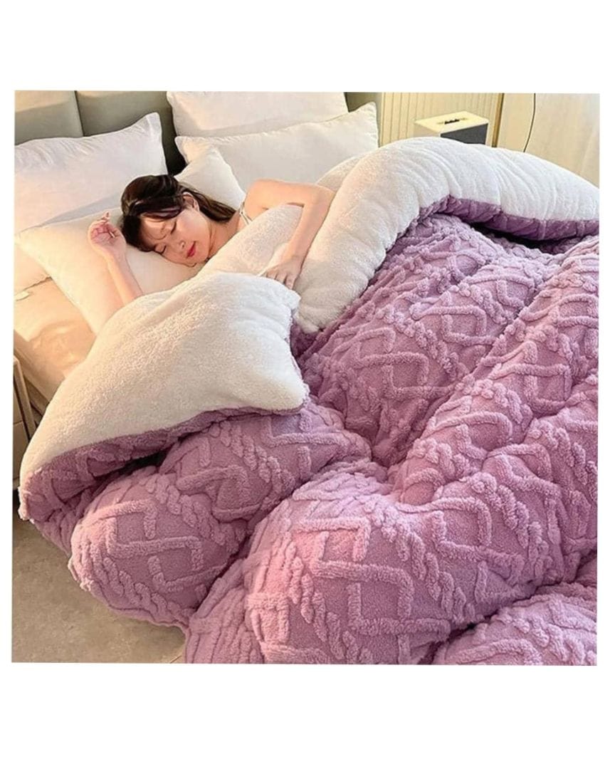 Honey G - Turkish Coral duvet with 2 pillow cases + Bed sheet