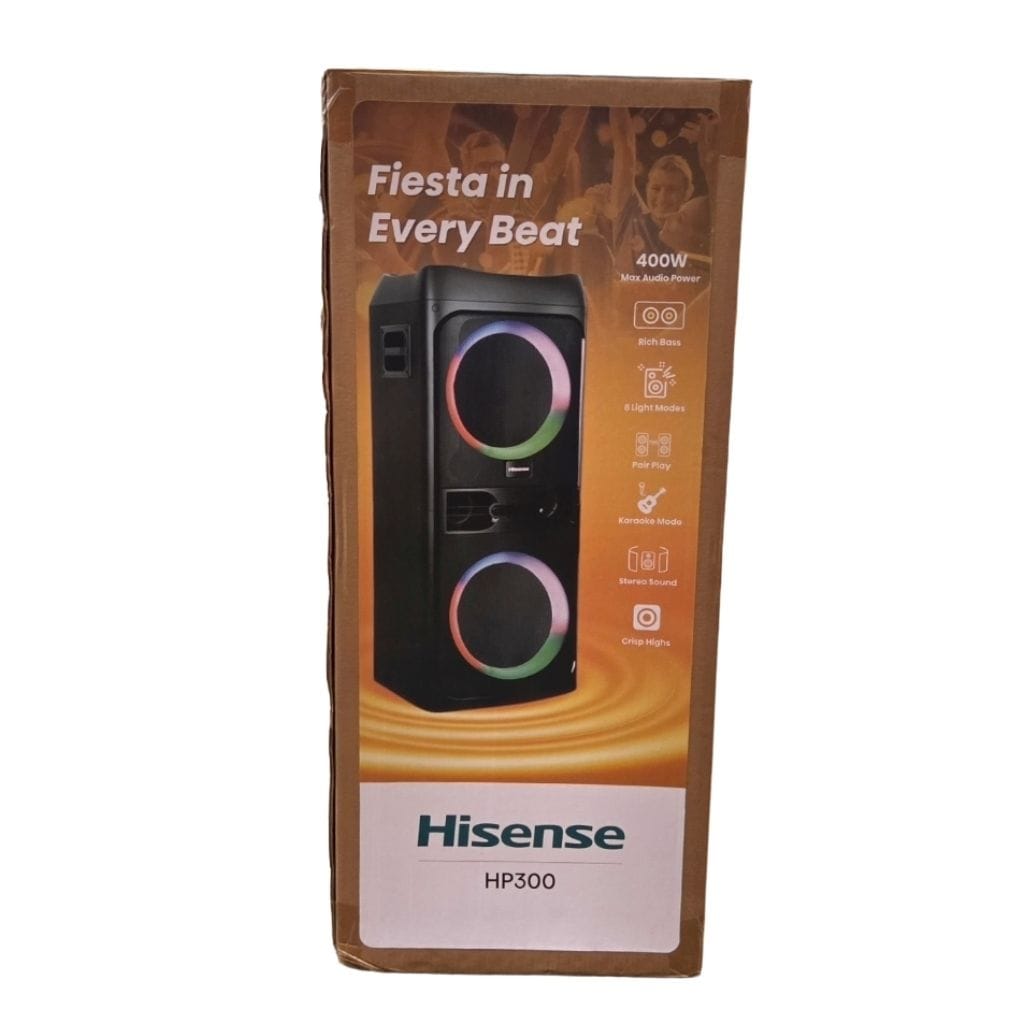 Hisense HP300 Party rocker bluetooth speaker-Black
