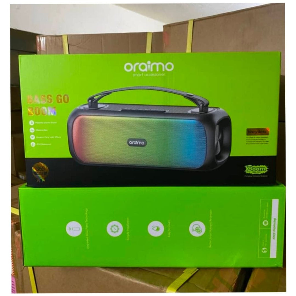Oraimo Boom powerful speaker - Black