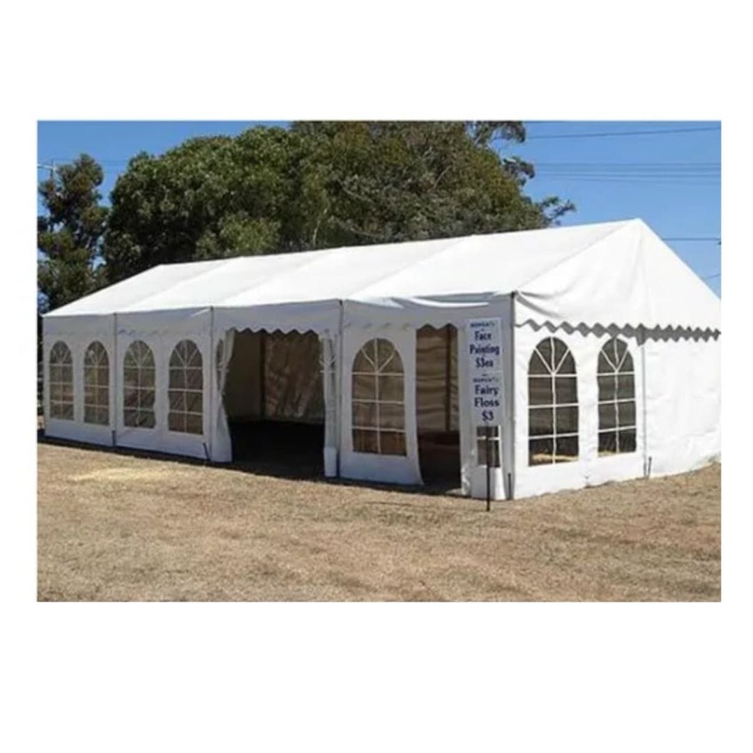 Outdoor exhibiton tent - 300 people capacity 15 by 9 metres