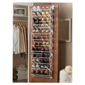 Over the door shoe rack