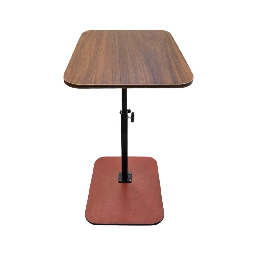 Adjustable Sofa/Bed Side Table - Brown