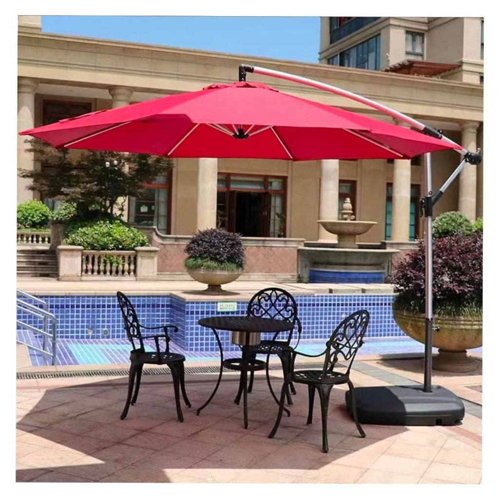 Adjustable Umbrella - 2.5 meters with a stand & base